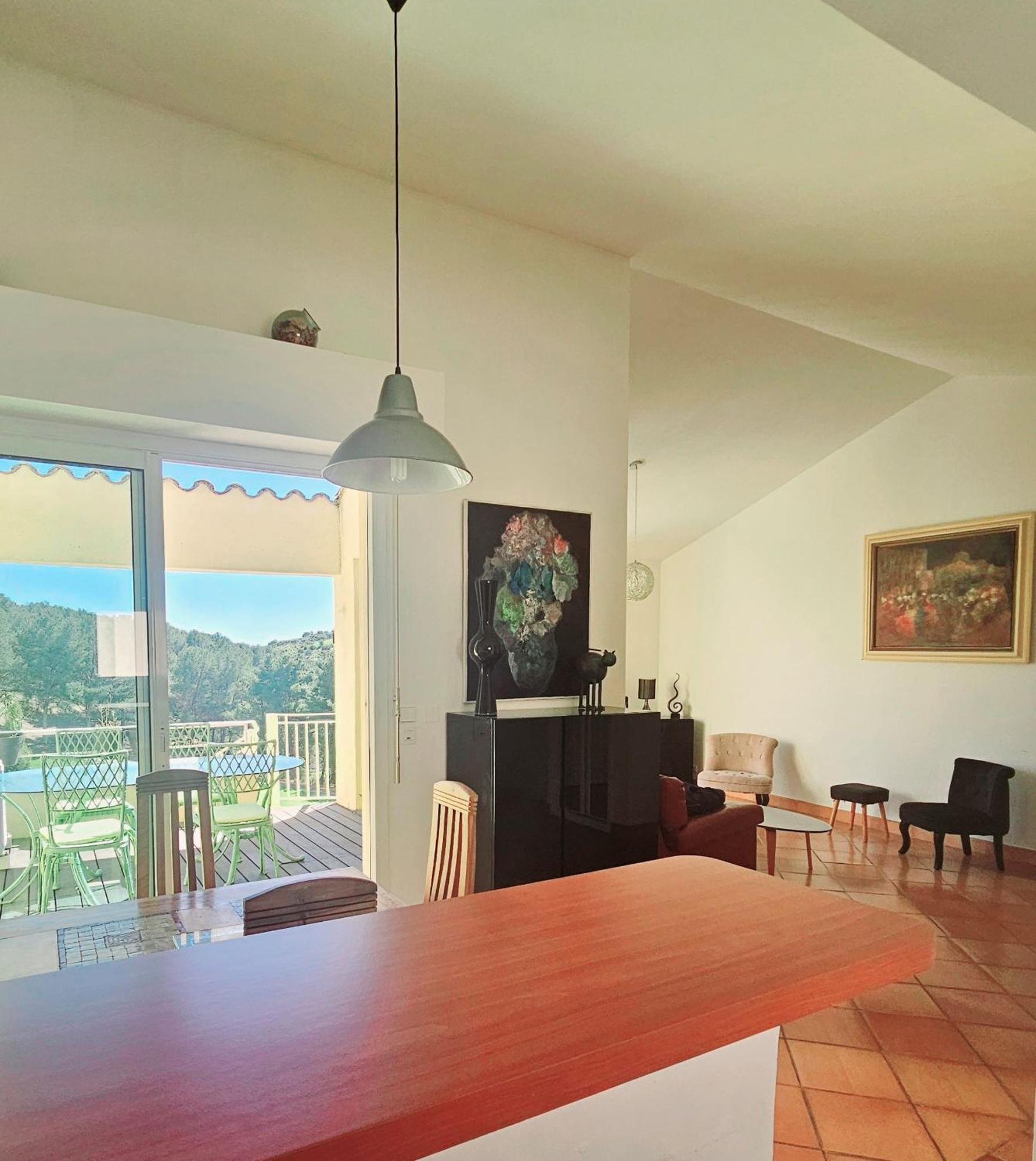 Villa Dans Cadre D'Exception - Golf, Piscine Et Tennis Prive Saint-Cyr-sur-Mer Exterior foto